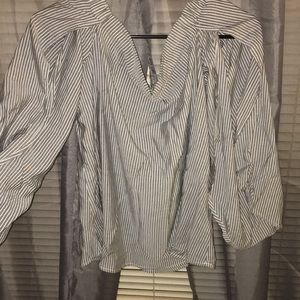 striped off the shoulder